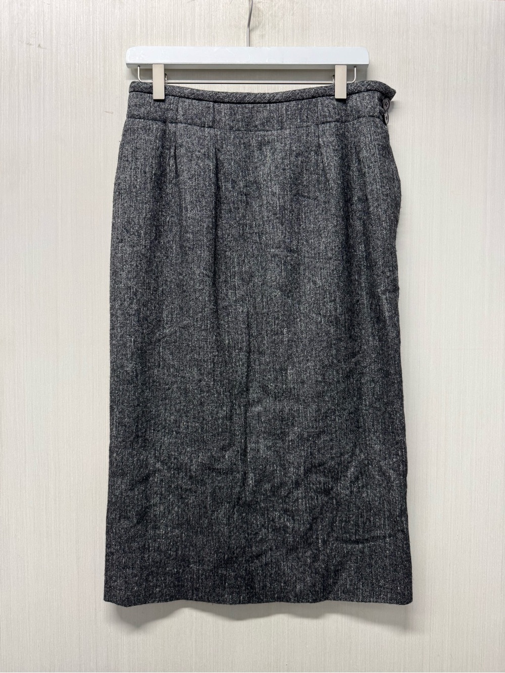 Yves Saint Laurent Rive Gauche Wool Skirt